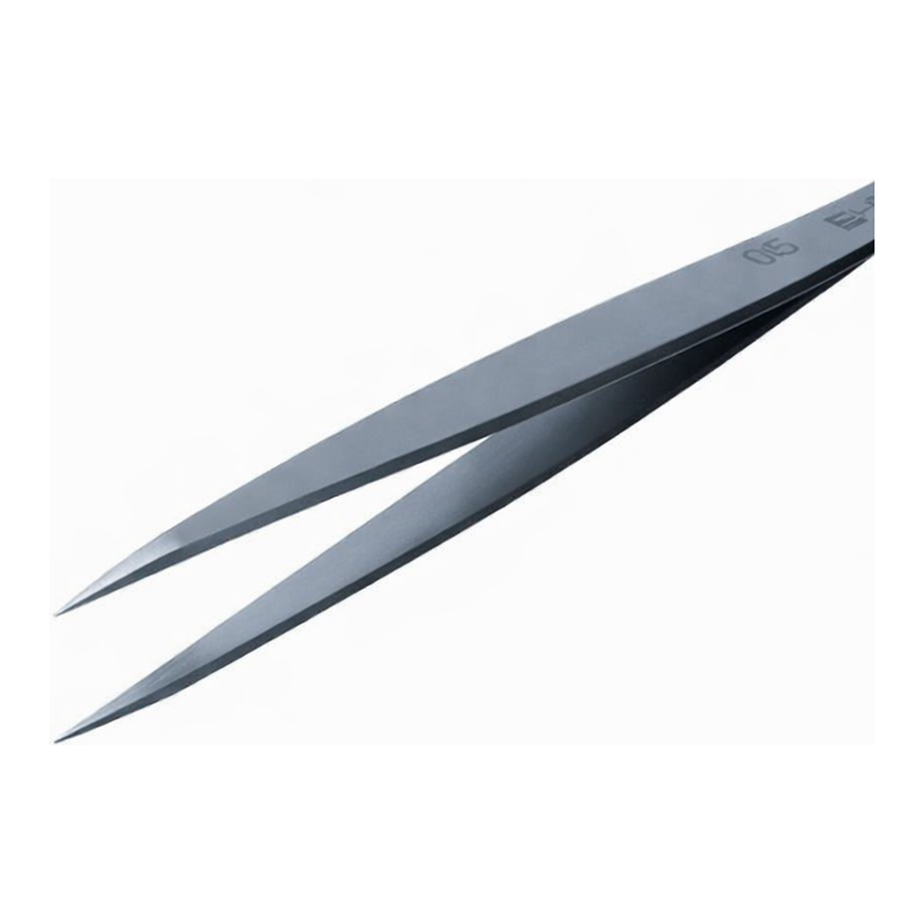 Fine Straight Pointed Tweezer 고정밀 트위저, Rubis,RU-0C-11-SA