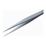 Fine Straight Pointed Tweezer 고정밀 트위저, Rubis,RU-11 Nickel