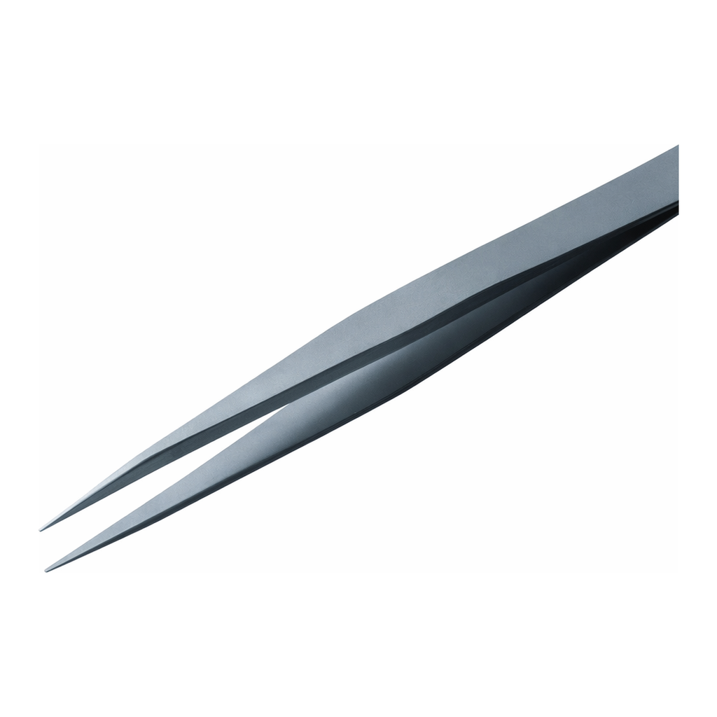 Fine Straight Pointed Tweezer 고정밀 트위저, Rubis,RU-12 Nickel