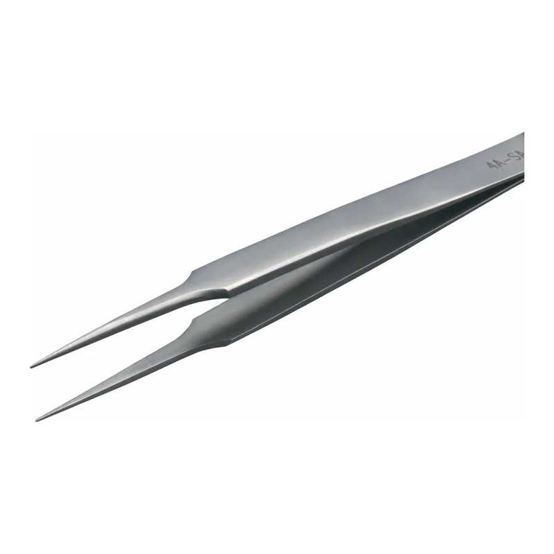 Ultra Fine Pointed, Curved and angled Tweezer 고정밀 트위저, Rubis,RU-4A-SA