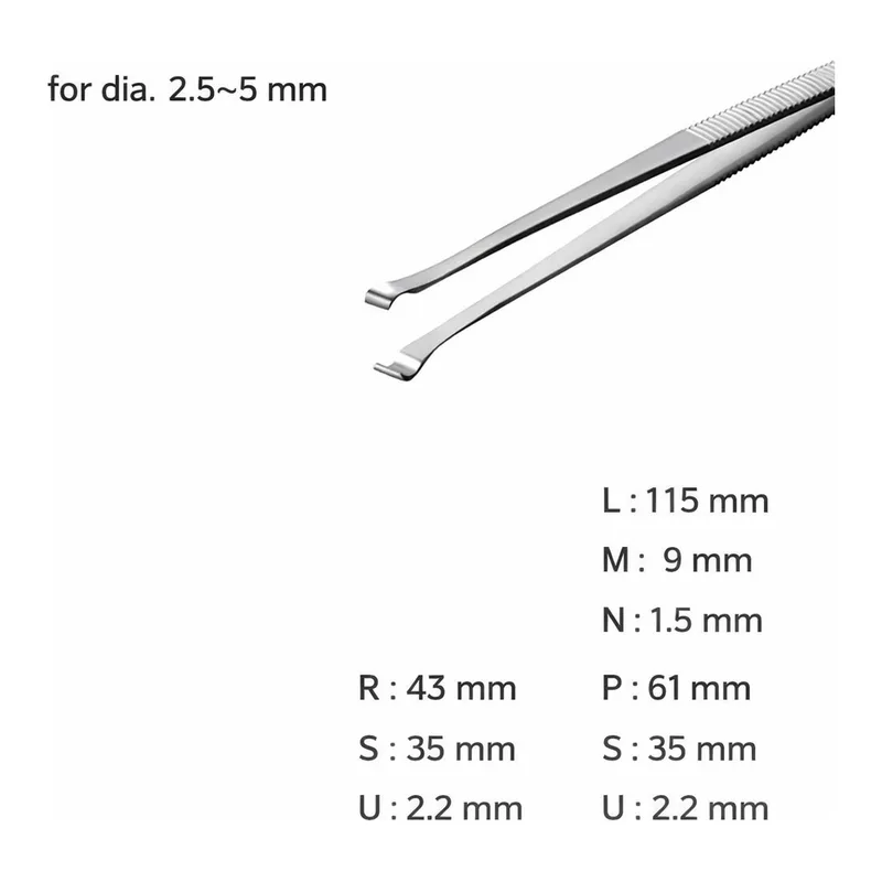 SMD Tweezer 고정밀 트위저, RubisRU-572-SA