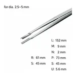 SMD Tweezer 고정밀 트위저, Rubis,RU-571-SA