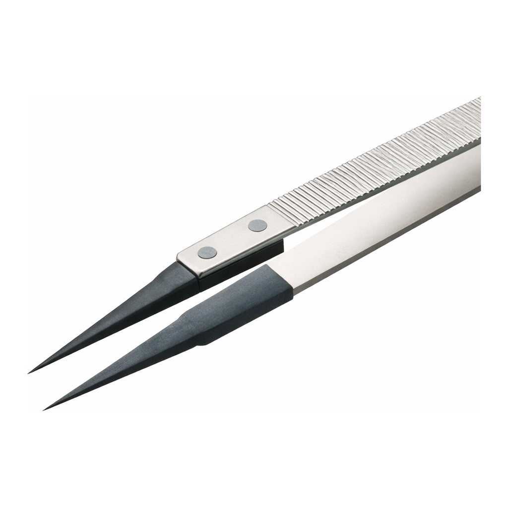 Polymer and Ceramic Tip Tweezer 세라믹 팁 트위저, Rubis,RU-258Peek-SA