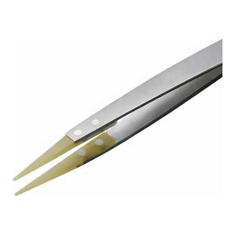 Polymer and Ceramic Tip Tweezer 세라믹 팁 트위저, Rubis,RU-49E-SA