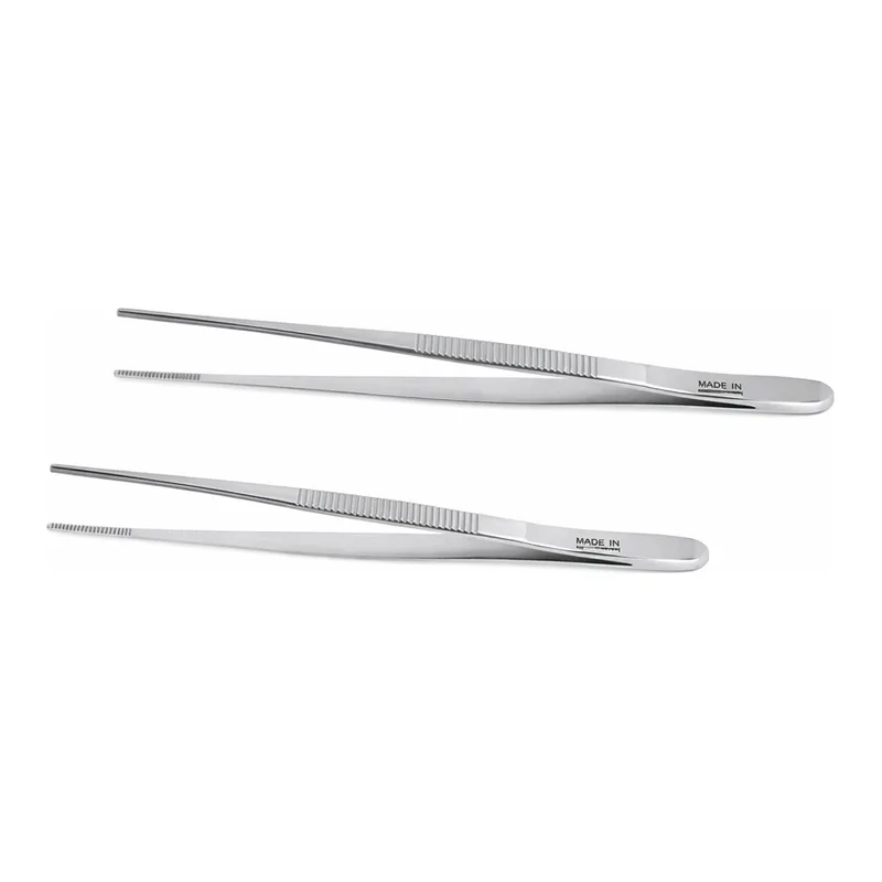 Straight Forcep, Blunt-tip 일자형 핀셋, 뭉툭한 끝
