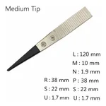 Polymer Tip Tweezer ESD Safe 팁 트위저, SIPEL,SI-1602-SA