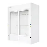 PVC/PP Walk-in Hood 내산용 워크인 후드, 좌/우 슬라이딩 도어