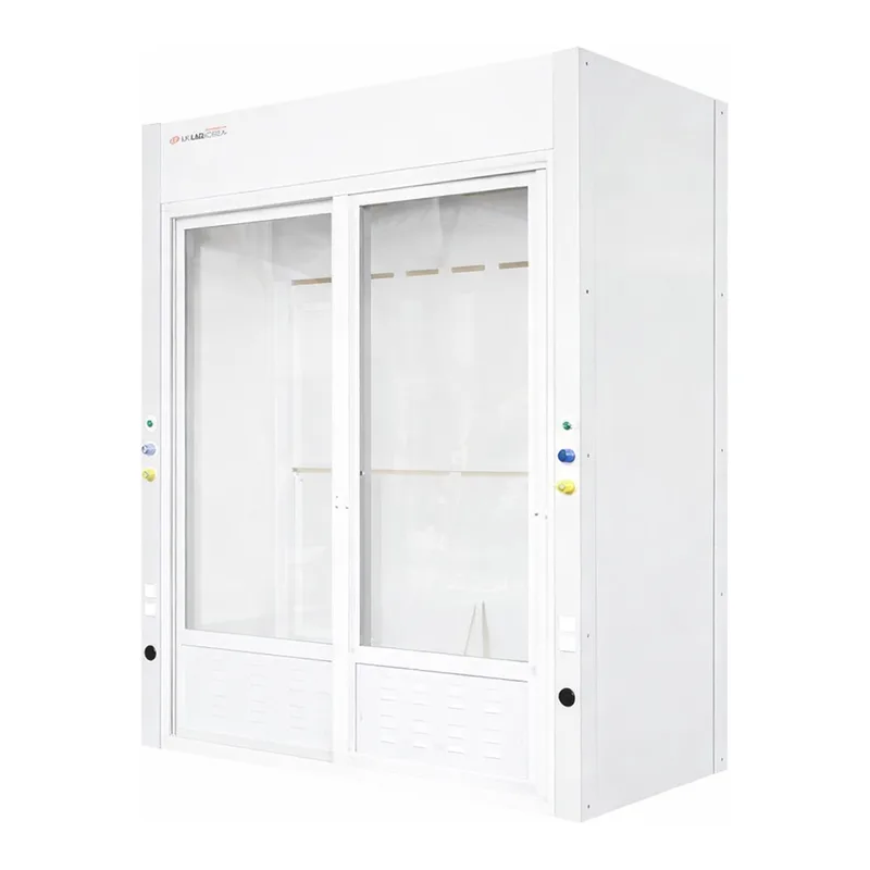 PVC/PP Walk-in Hood 내산용 워크인 후드, 좌/우 슬라이딩 도어