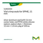 Merck Vial crimp seals for SPME, 11 mm