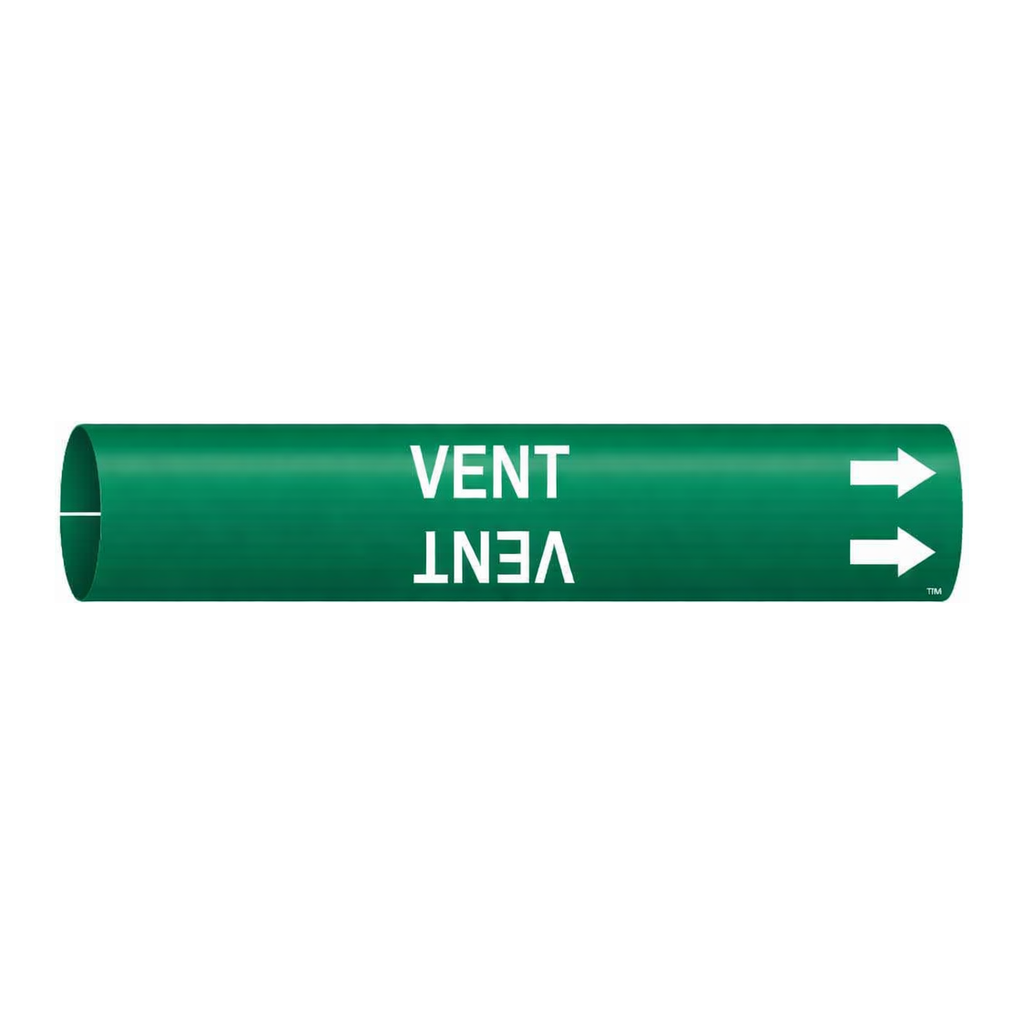 Brady VENT Snap-On Pipe Marker