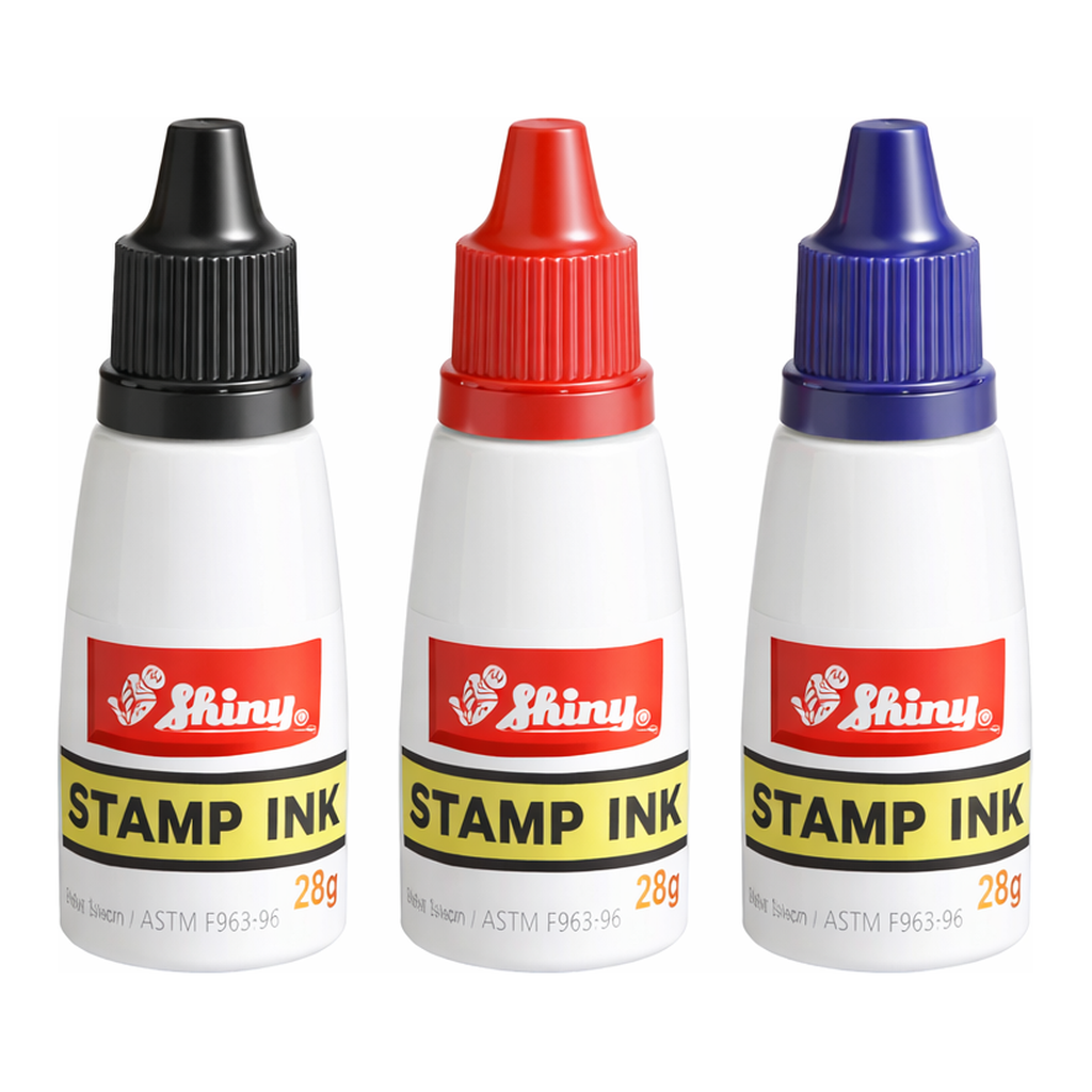 OFFICENEX 불변스탬프잉크(자동스탬프 전용/28ml/청보라색)