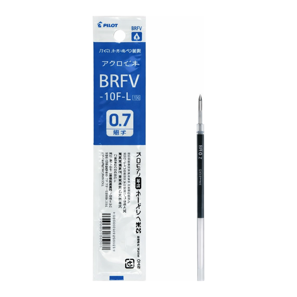OFFICENEX 파이롯트 아크로볼 0.7 리필심 블루(BRFV-10F-L)