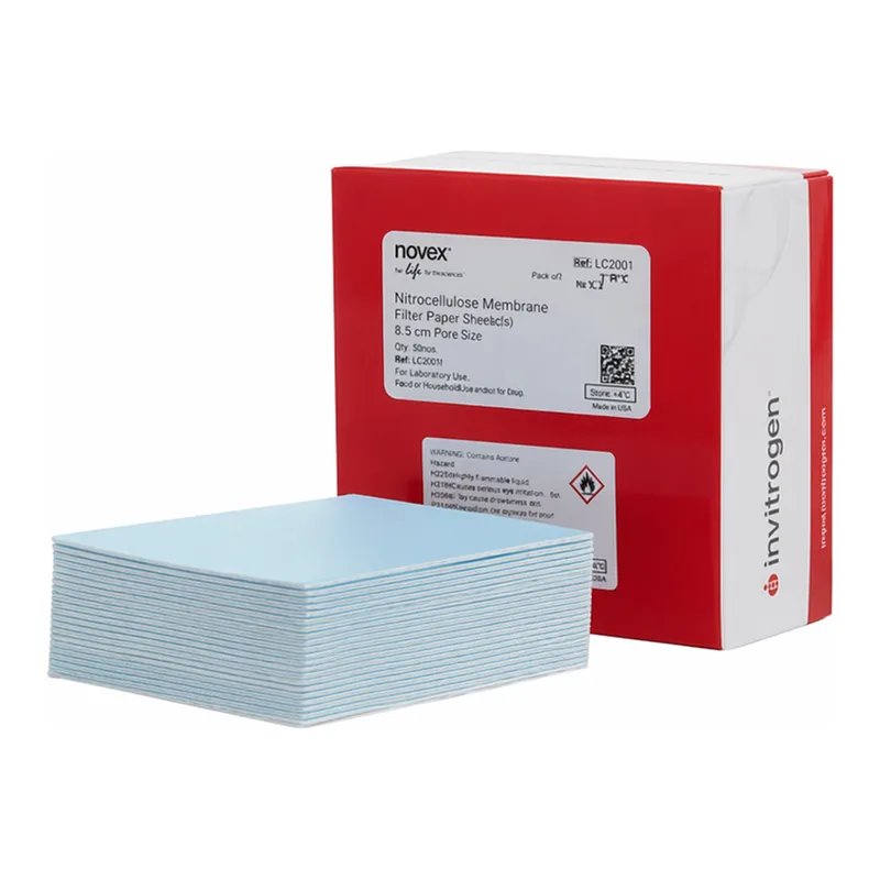 Thermo Fisher Scientific Nitrocellulose/Filter Paper Sandwich, 0.45 μm, 8.3 x 7.3 cm