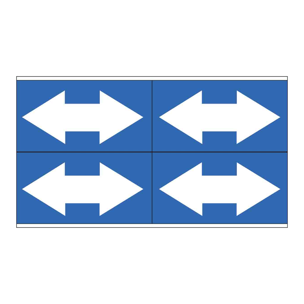 Brady Self-Sticking Vinyl Arrow