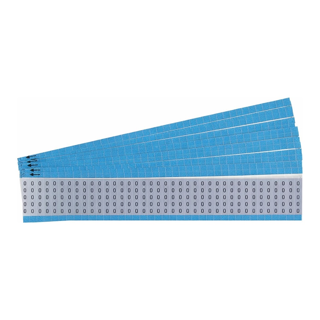 Brady Numerical Legend Aluminum Wire Marking Cards