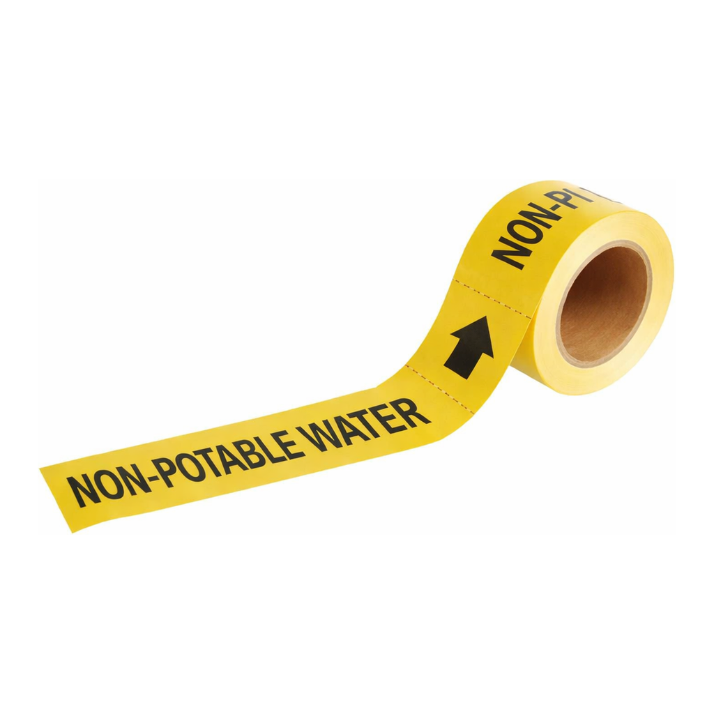 Brady NON-POTABLE WATER Pipe Markers-To-Go