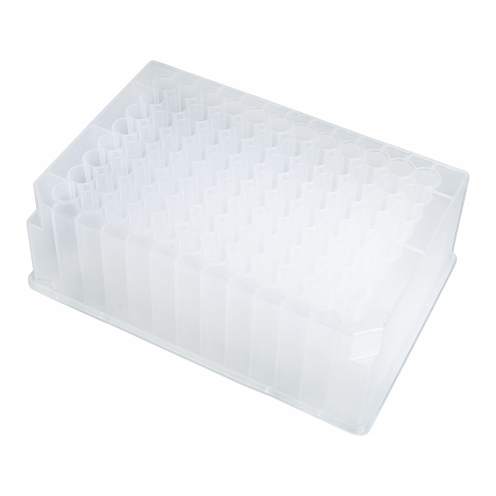 Restek 2.0mL 96-Well Plates, 5-pk, Non-Sterile Round Well, Round Bottom