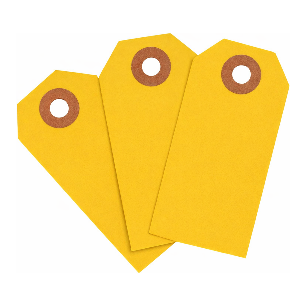 Brady Blank Heavy Duty Fluorescent Orange Tags