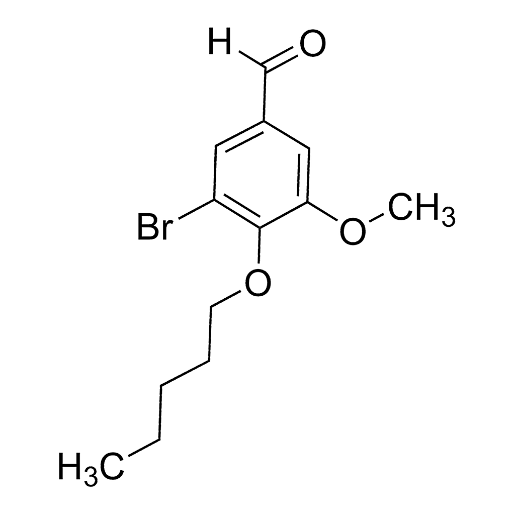 Merck 3-Bromo-5-methoxy-4-(pentyloxy)benzaldehyde
