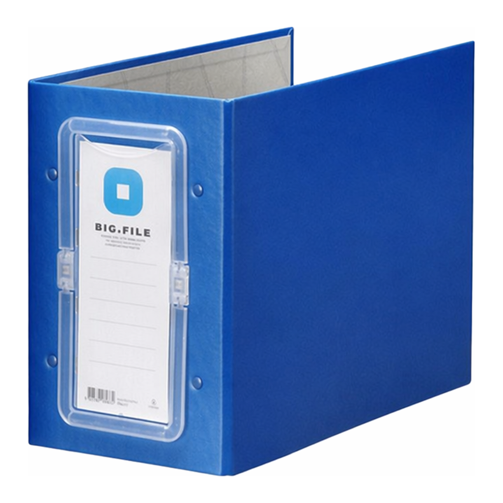 OFFICENEX 손잡이형 파이프바인더(B896-7A/A4/7cm/두께15cm/군자/청색)