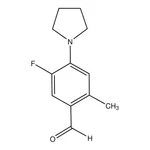 Merck 5-Fluoro-2-methyl-4-(1-pyrrolidinyl)benzaldehyde