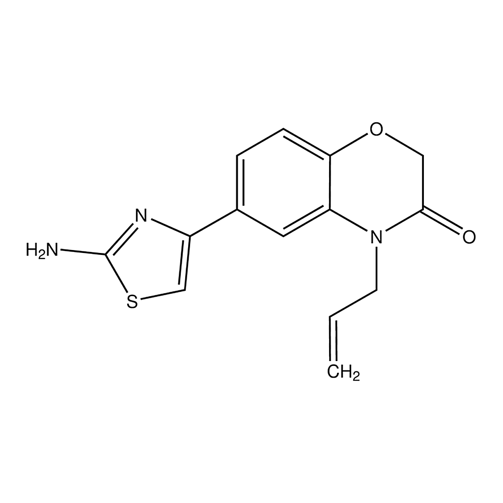Merck 4-Allyl-6-(2-aminothiazol-4-yl)-2H-benzo[b][1,4]oxazin-3(4H)-one