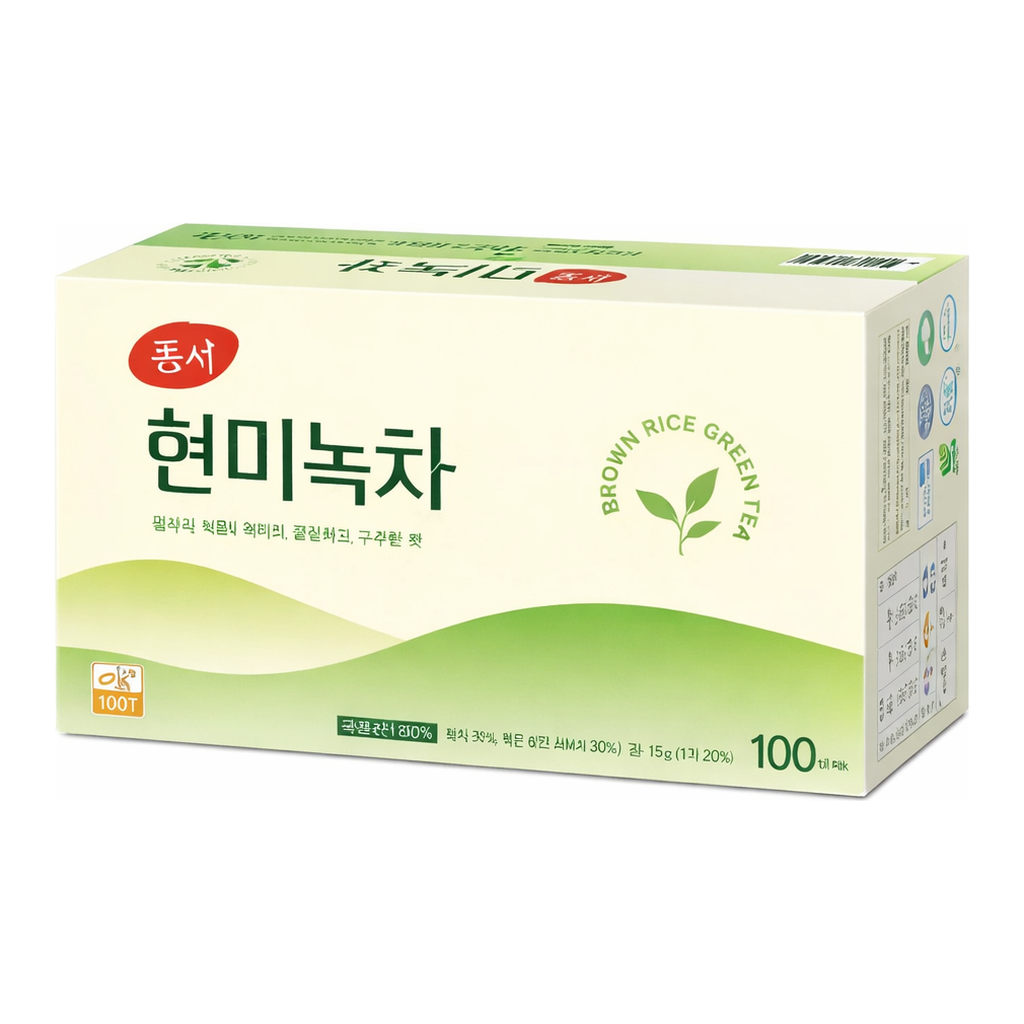 OFFICENEX 동서 현미녹차(1.5g×100T)