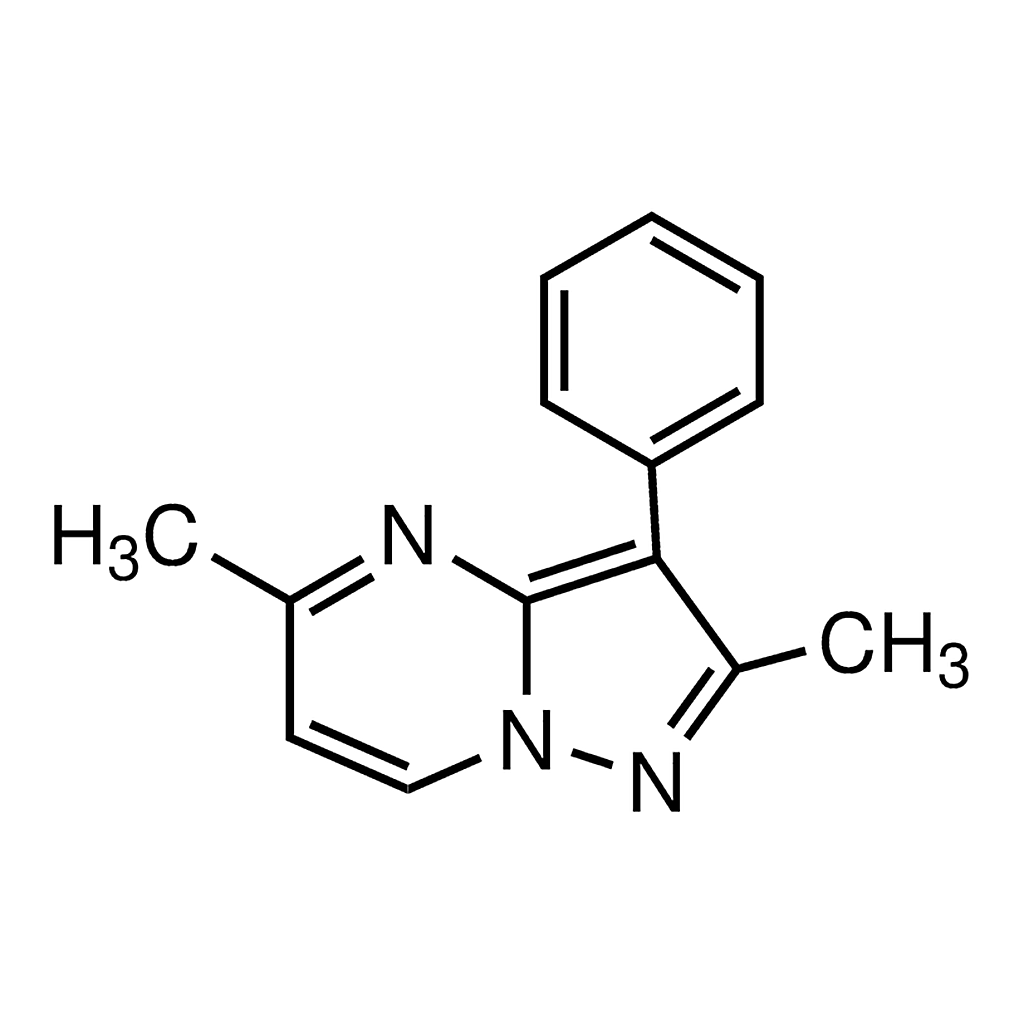 Merck 2,5-Dimethyl-3-phenylpyrazolo-[1,5-a]pyrimidine