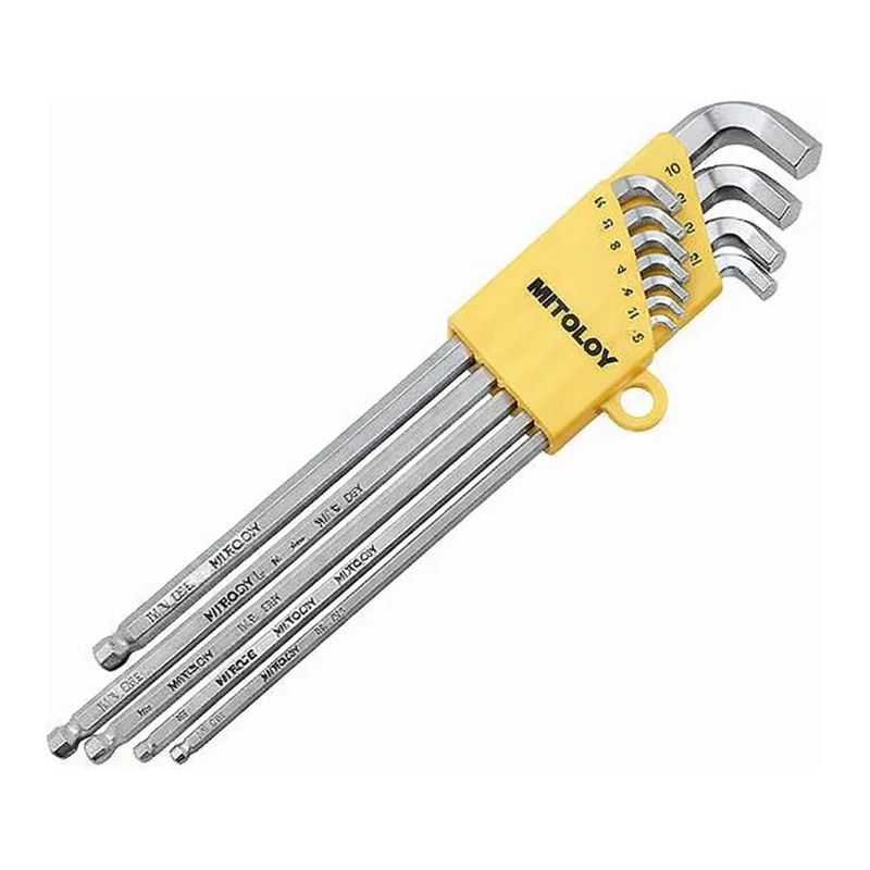 AS ONE L Type Hexagonal Wrench Ball Point Stubby Long, L형 육각봉 렌치(스터비 롱)