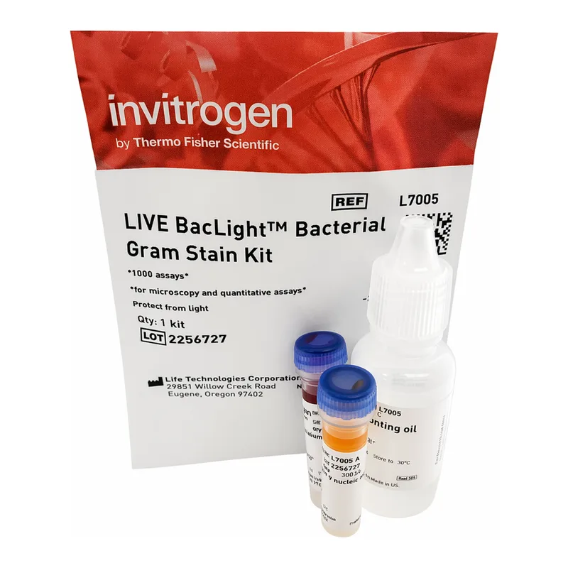 Thermo Fisher Scientific LIVE BacLight Bacterial Gram Stain Kit, for microscopy & quantitative assays