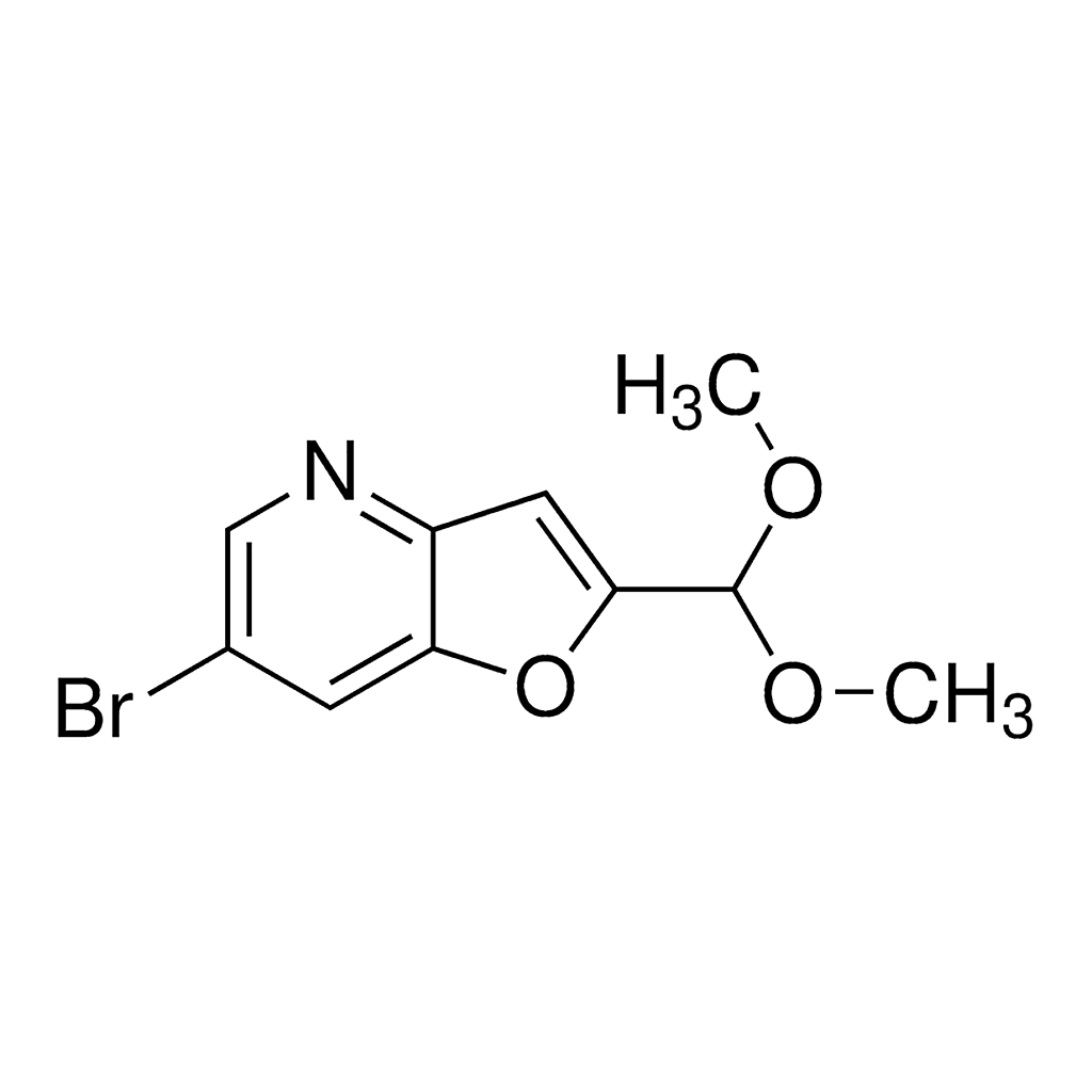 Merck 6-Bromo-2-(dimethoxymethyl)furo[3,2-b]pyridine