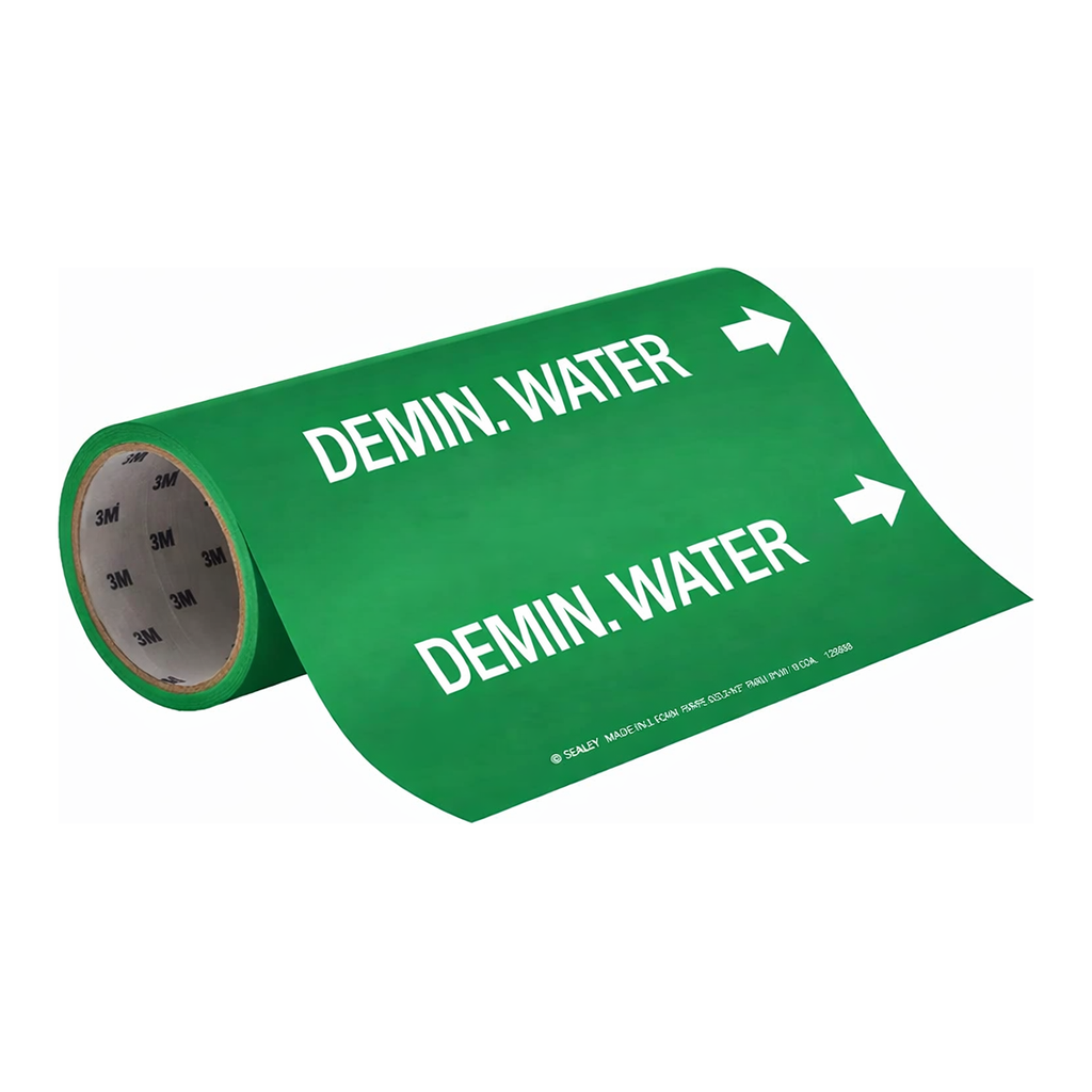 Brady DEMIN WATER Roll Form Pipe Marker