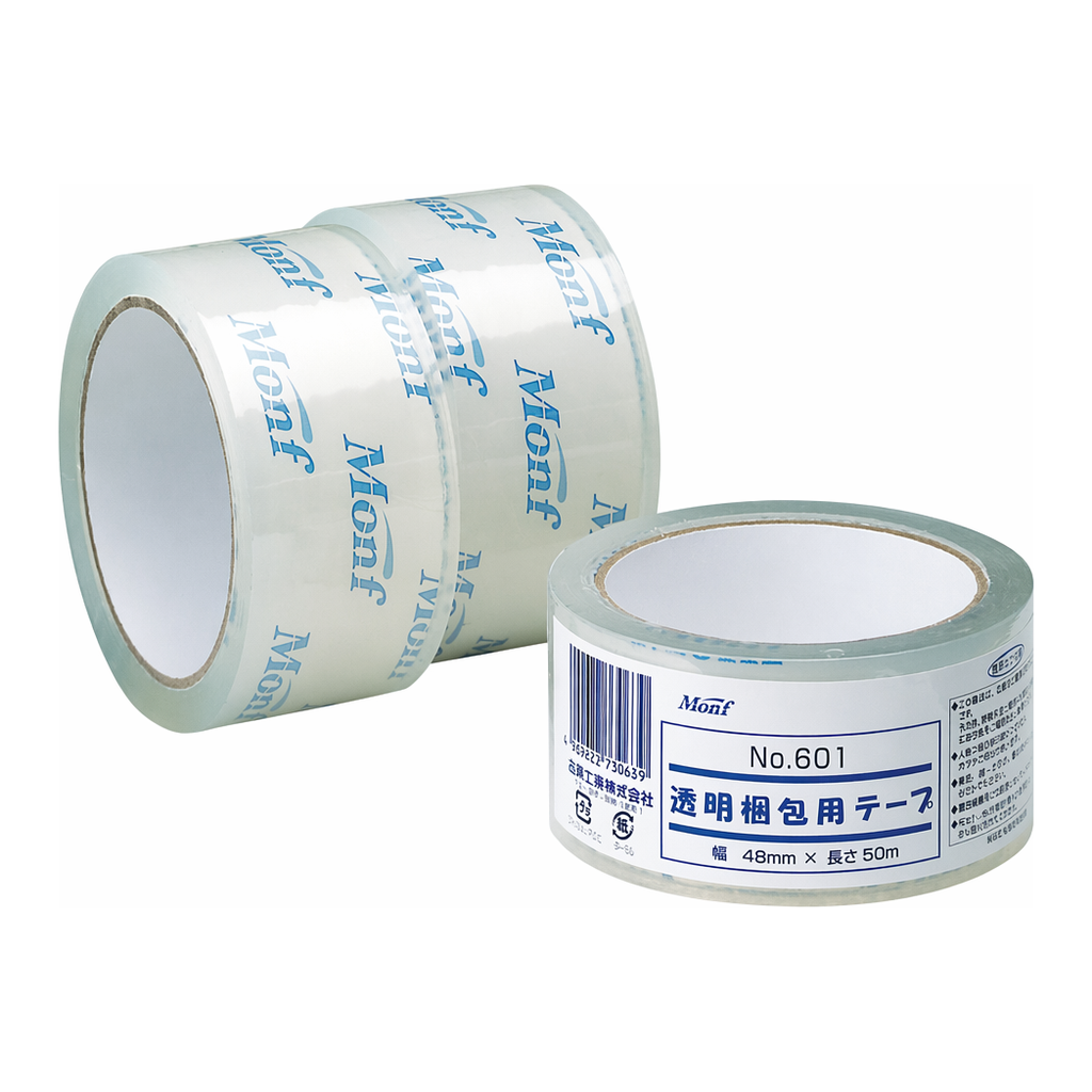 AS ONE Transparent Packing Tape, 투명 포장용 테이프