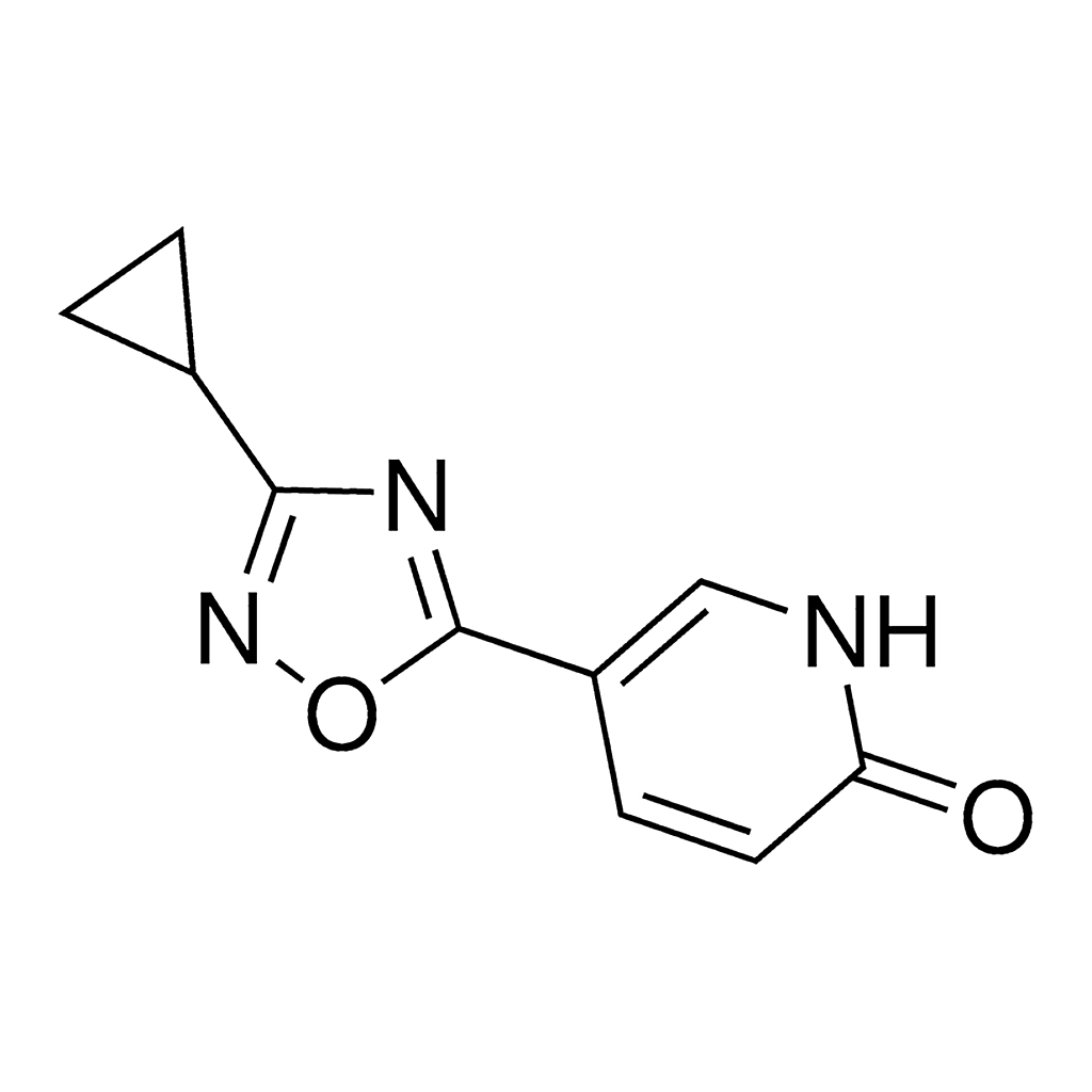 Merck 5-(3-Cyclopropyl-[1,2,4]oxadiazol-5-yl)-1H-pyridin-2-one