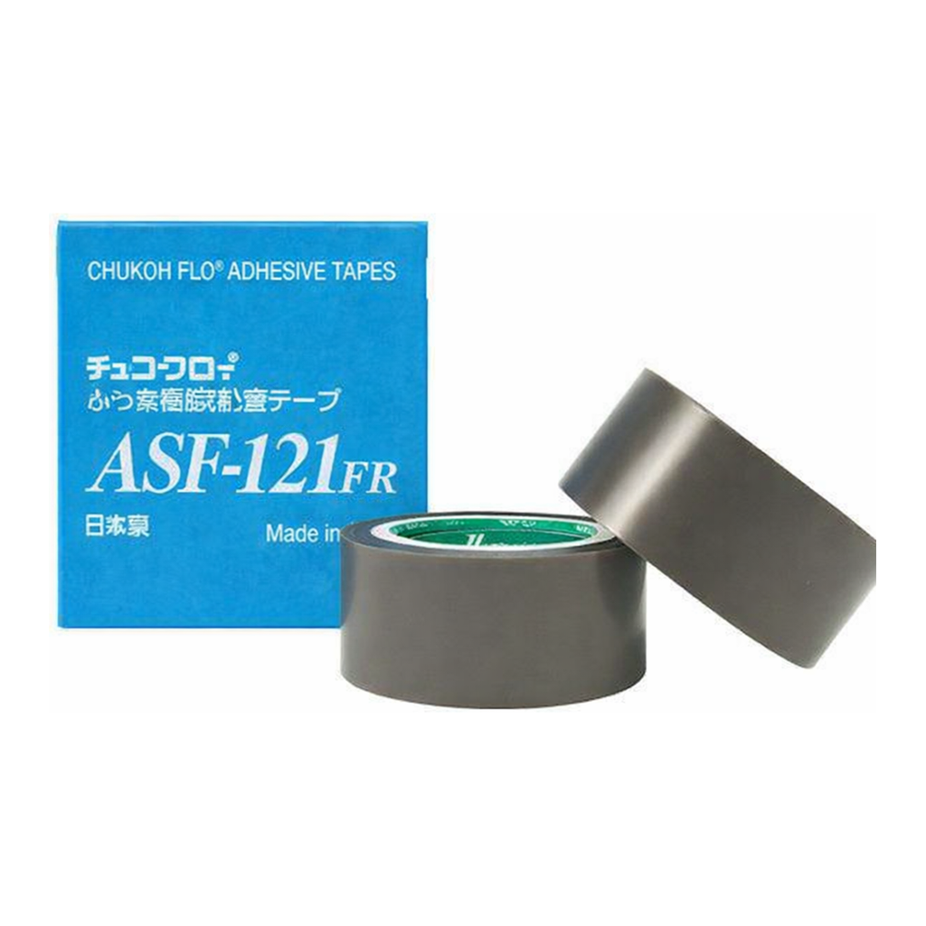 AS ONE CHUKOH FLO® Fluororesin Film Adhesive Tape(ASF-121FR), 츄코프로® 불소수지필름 점착테이프(ASF-121FR)(길이 : 10미터)