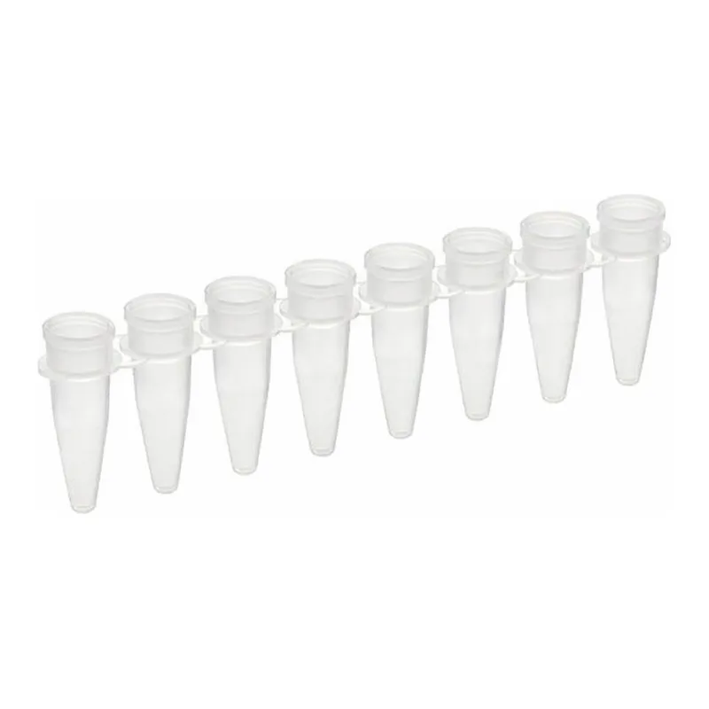 Thermo Fisher Scientific Tubes (white) and Ultra Clear Caps, strips of 8