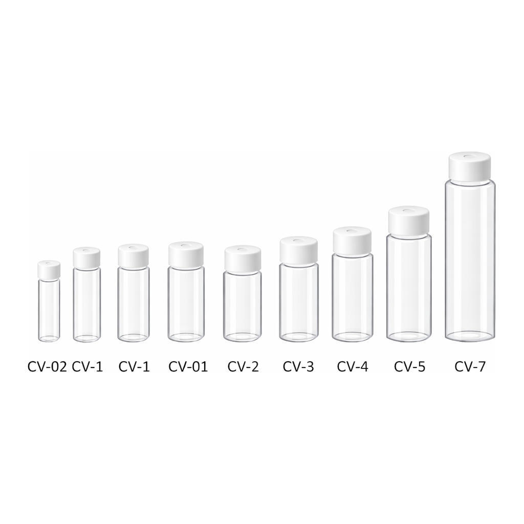 AS ONE Syringe Vial Set (Transparent), 시린지 바이알 세트 (투명)