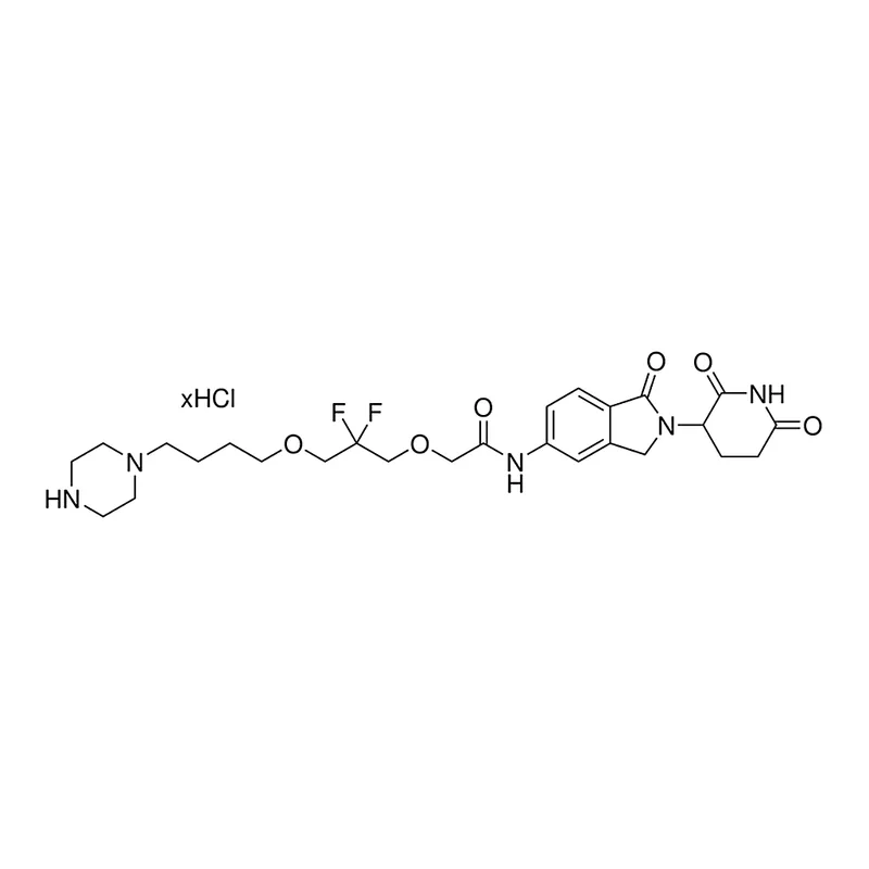 Merck C5 Lenalidomide-difluoroPEG1-C4-piperazine Hydrochloride