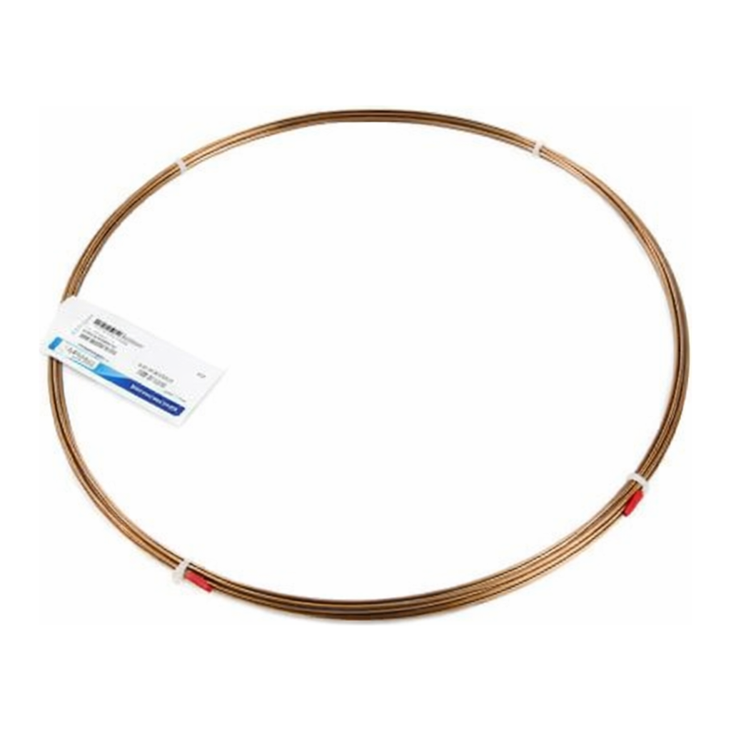 Restek Tubing, Sulfinert, 304SS Welded/Drawn Tubing .010in ID x 1/16in OD Sulfinert, 15ft Roll