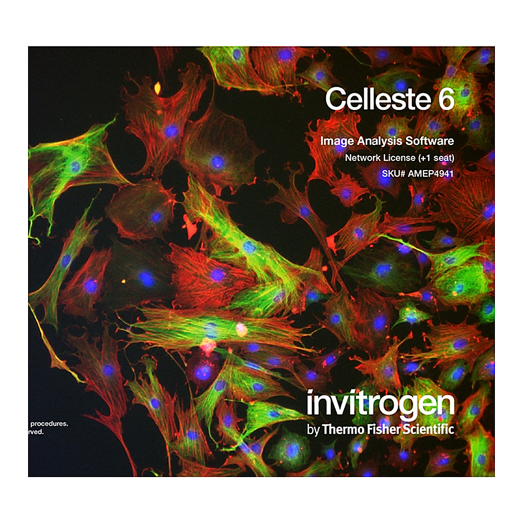 Thermo Fisher Scientific Celleste 6 Image Analysis Software, network license, one seat