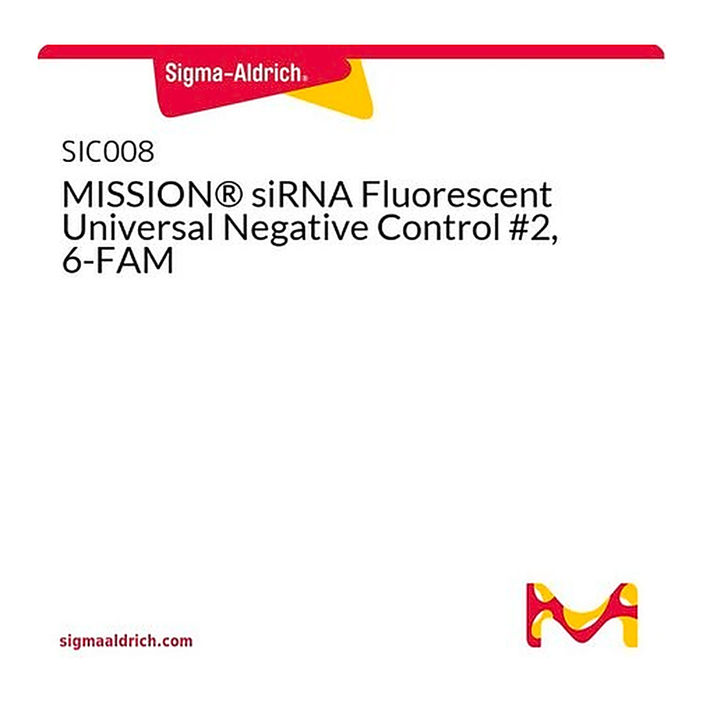 Merck MISSION(R) siRNA Fluorescent Universal Negative Control #2, 6-FAM