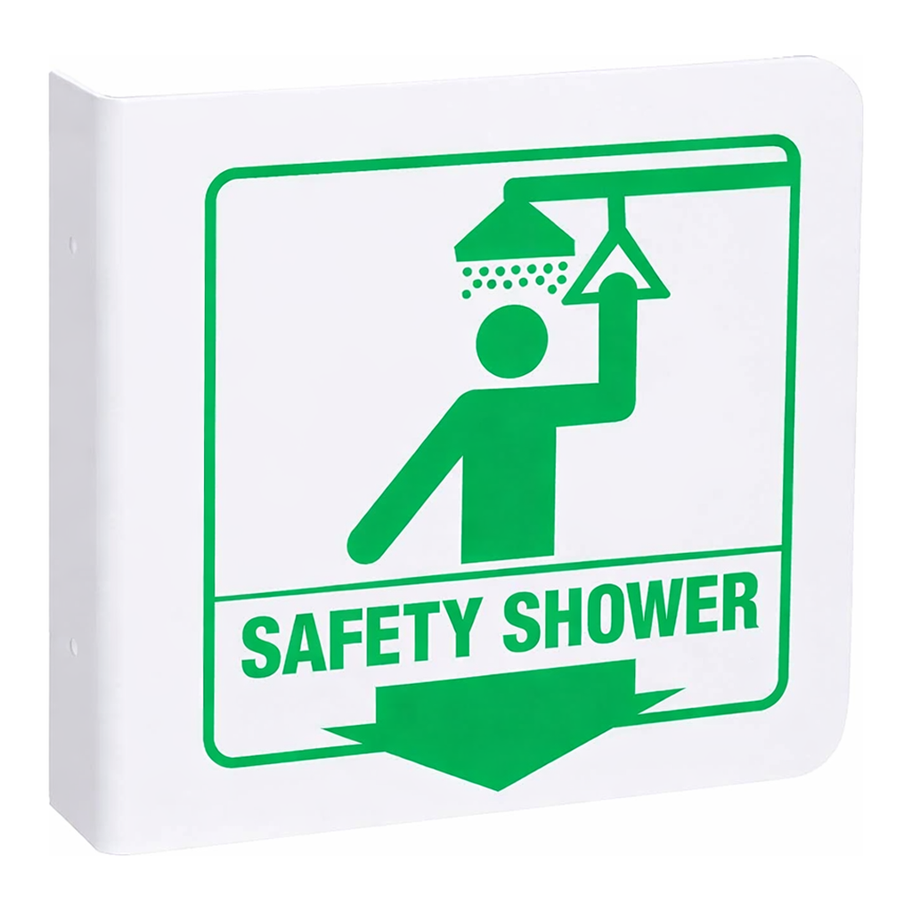 Brady L Safety Shower Sign