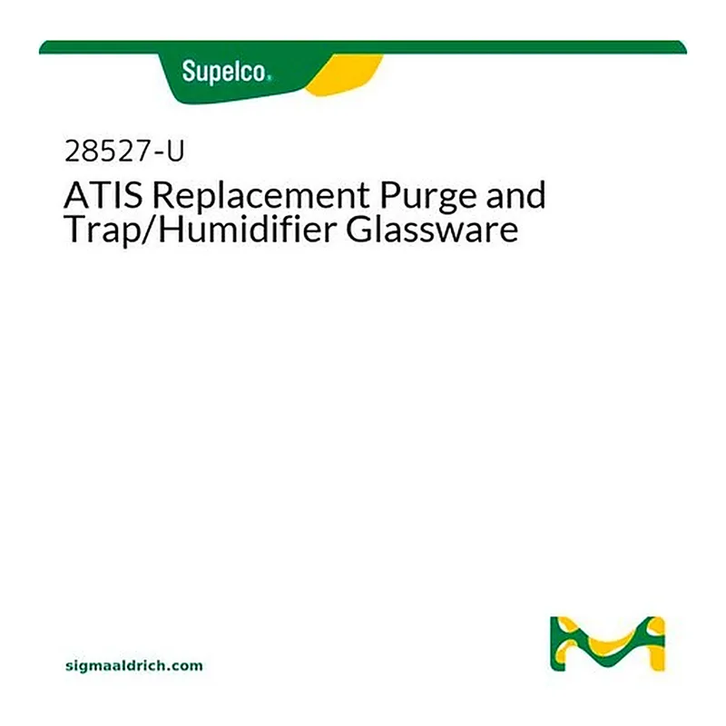 Merck REPL. ATIS PURGE & TRAP/HUMIDIFIER &