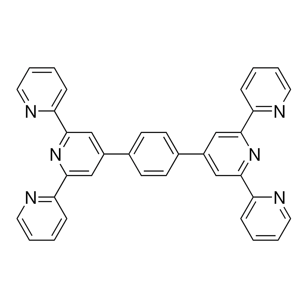 Merck 4',4''''-(1,4-Phenylene)bis(2,2':6',2''-terpyridine)