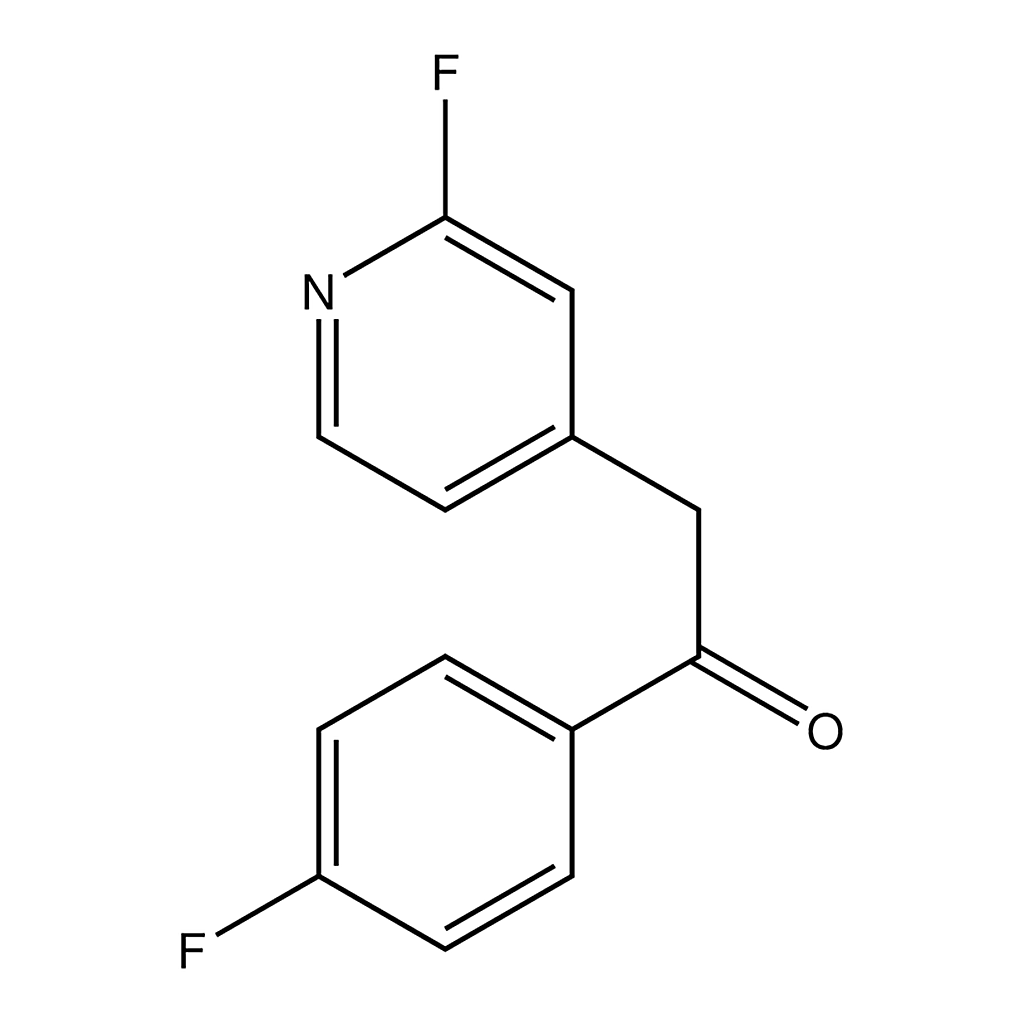 Merck 1-(4-Fluorophenyl)-2-(2-fluoropyridin-4-yl)ethanone