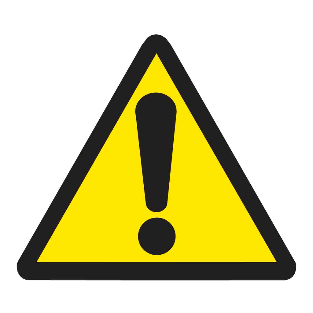 Brady Warning Labels - Picto: Hazardous Area