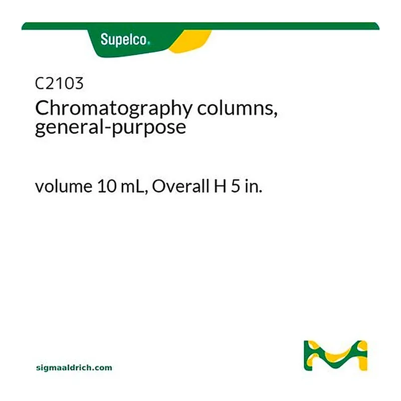 Merck Chromatography columns, general-purpose