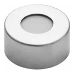 Waters Aluminum Crimp Cap and PTFE/Silicone Septum, 100/pk