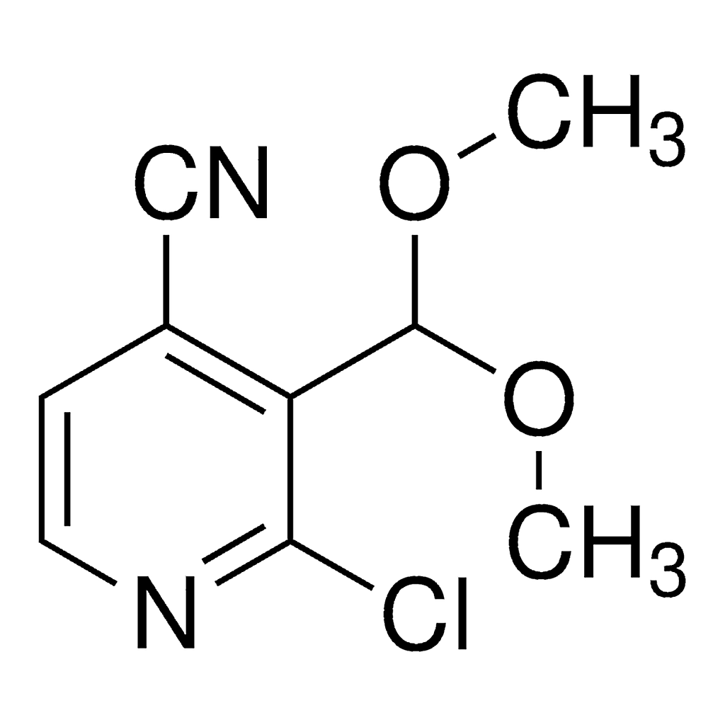 Merck 2-Chloro-3-(dimethoxymethyl)isonicotinonitrile