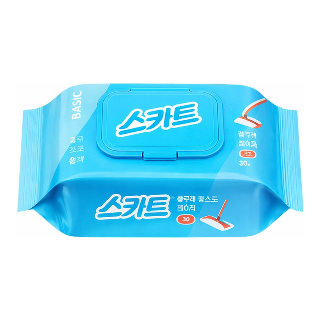 OFFICENEX 스카트 물걸레 청소포(베이직 대형/30매/유한킴벌리)